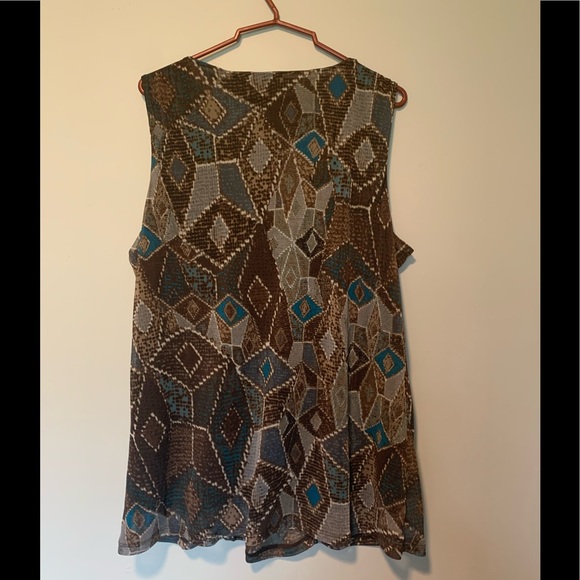 Kim Rogers Ladies Sleeveless Top - Picture 2 of 4